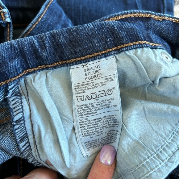 Old Navy Denim Skinny Jeans size 8 short - Picture 4 of 4